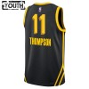 Golden State Warriors Klay Thompson Nike 2023-24 City Edition Musta Lasten Pelipaidat Swingman